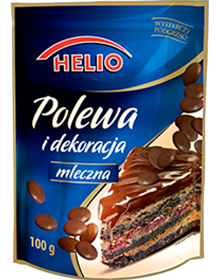 Helio melkchocolade galazuur 100g