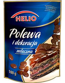 Helio polewa i dekoracja mleczna 100g