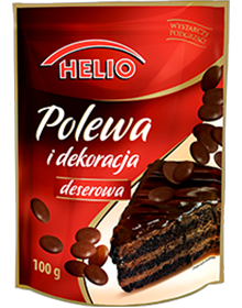 Helio chocolade glazuur 100g