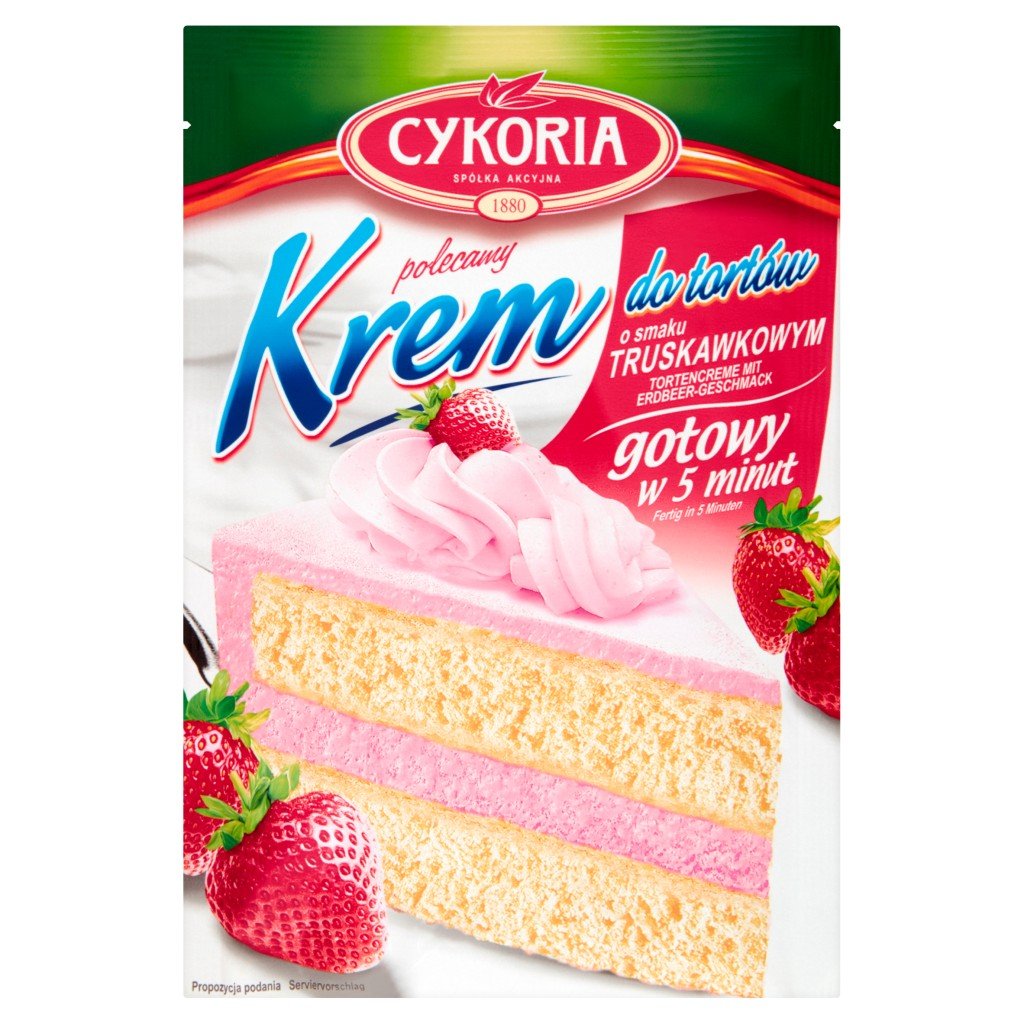 Cykoria krem do tortow waniliowy 100g