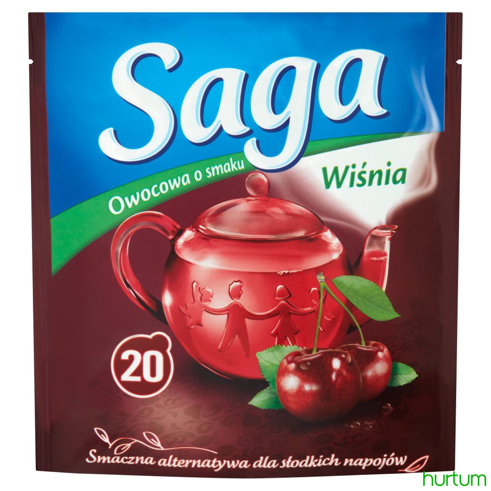 Saga kersen thee 34g