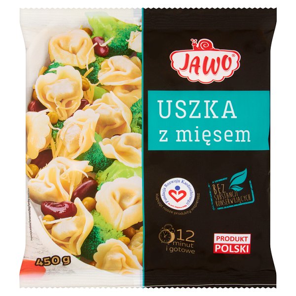 Jawo uszka z miesem 450g