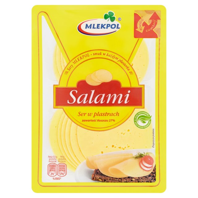 Mlekpol gesnade salami kaas 150g