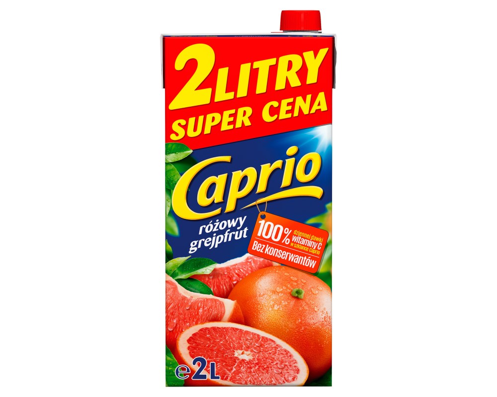 Caprio Rozowy grapefruit 2l