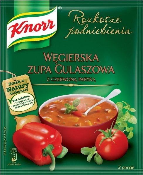 Knorr instant wegierska zupa gulaszowa 60g