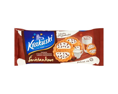 Krakuski slagroom koekjes 160g