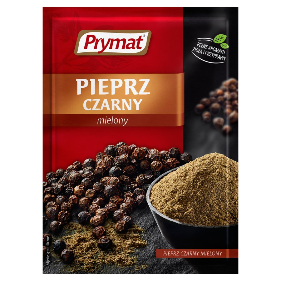 Prymat zwarte peper gemalen 20g