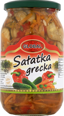 Global salatka grecka 840g