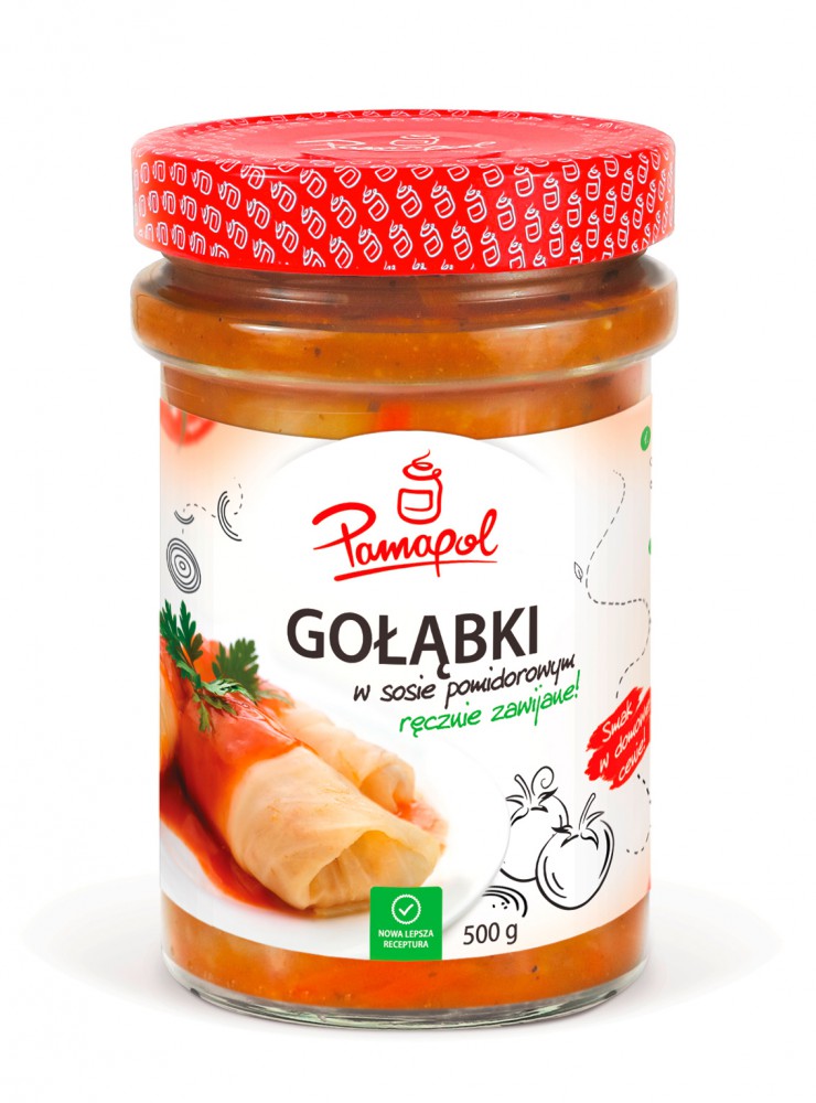 Pamapol golabki w sosie pomidorowym 500g