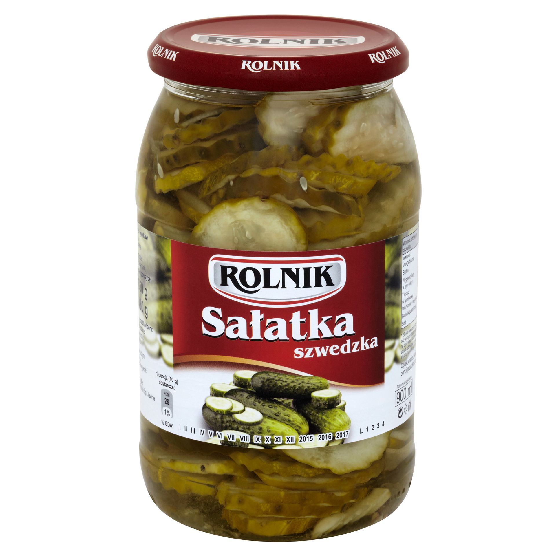 Rolnik salatka szwedzka 850g