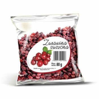 Zurawina suszona slodzona 80g