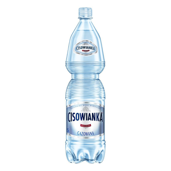 Cisowianka water met bubbels 1.5l