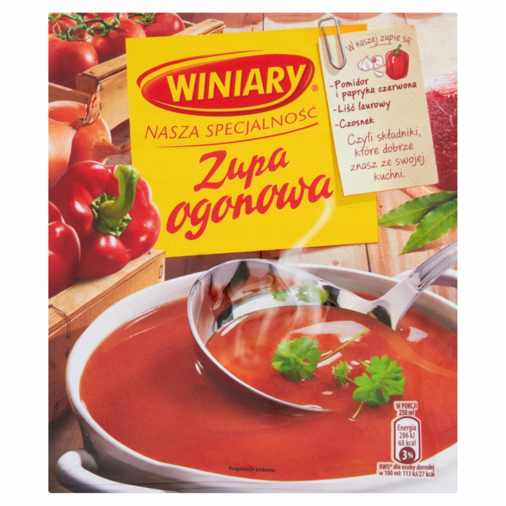 Winiary instant zupa ogonowa 40g