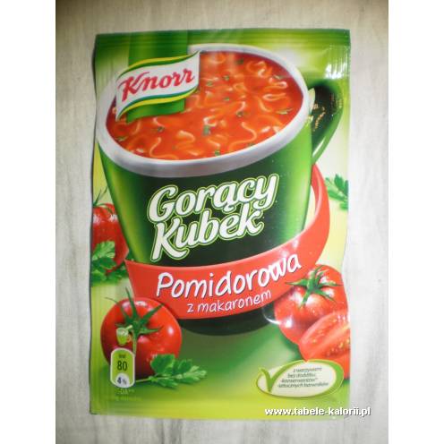 Knorr goracy kubek pomidorowa z makaronem 21g