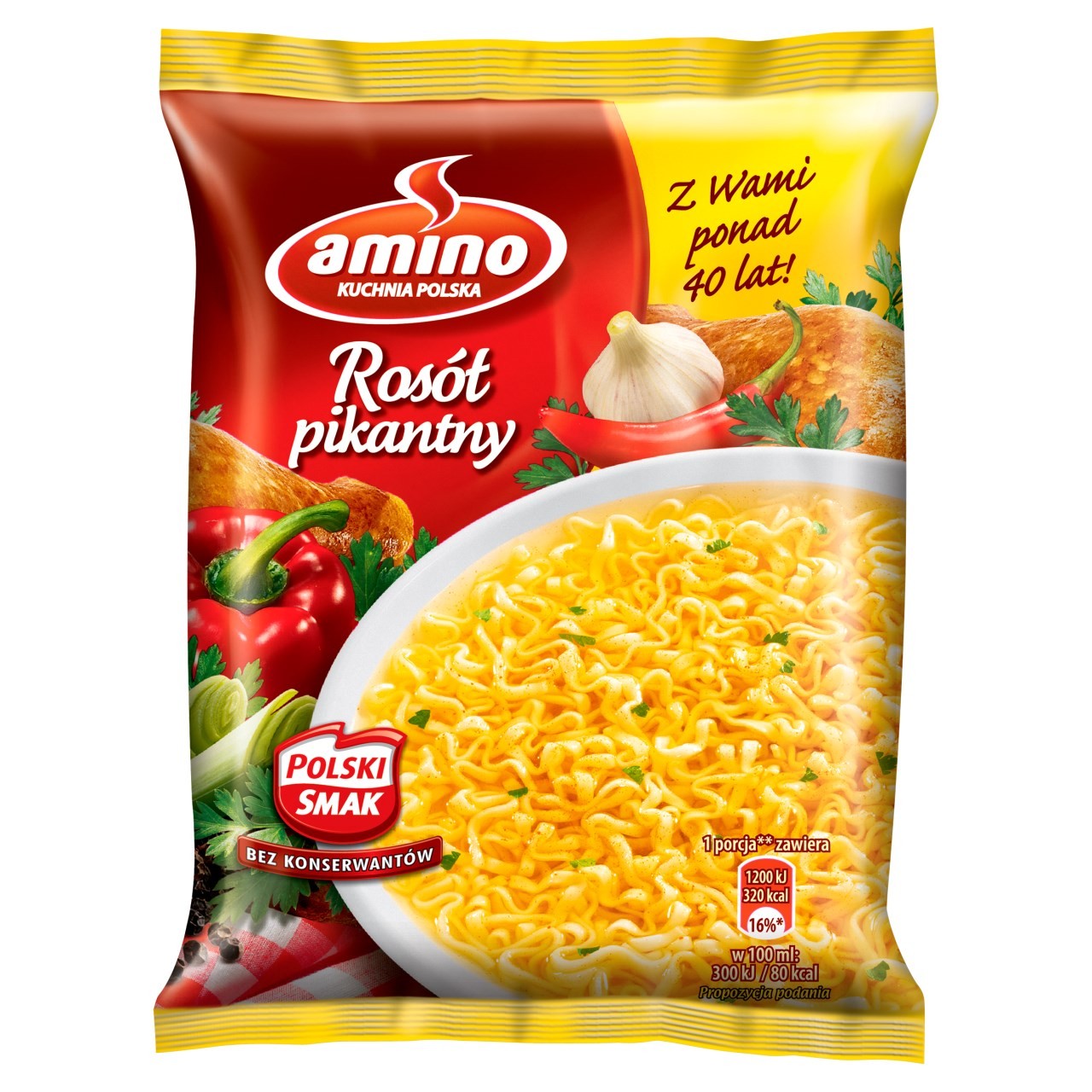 Amino instant rosol pikantny 57g