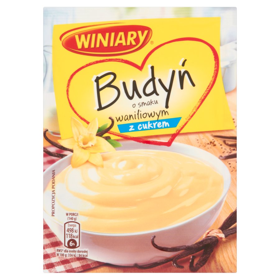 Winiary budyn z cukrem waniliowy 60g