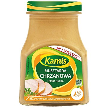 Kamis musztarda chrzanowa 185g