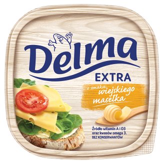 Delma extra o smaku wiejskiego maselka 450g