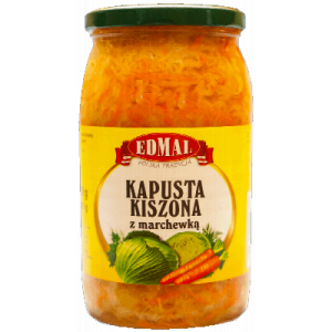 Edmal kapusta kiszona z marchewka soik 820g