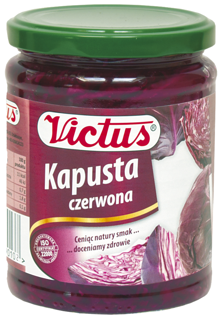 Victus kapusta czerwona 600g