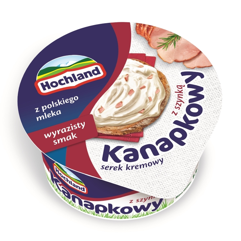 Hochland kanapkowy z szynka 130g