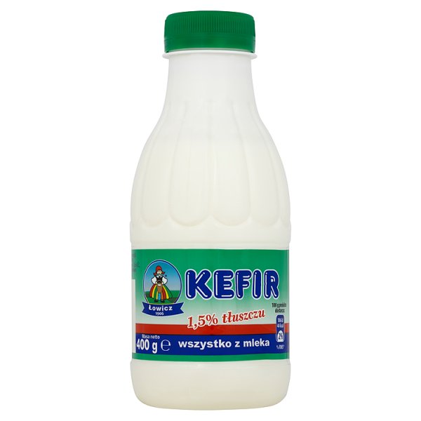 Lowicz kefir 1,5% tluszczu 400g