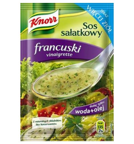 Knorr sos salatkowy francuski 9g