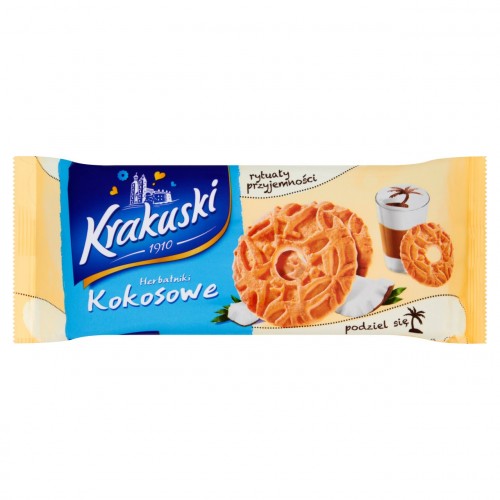 Krakuski kokos koekjes 168g