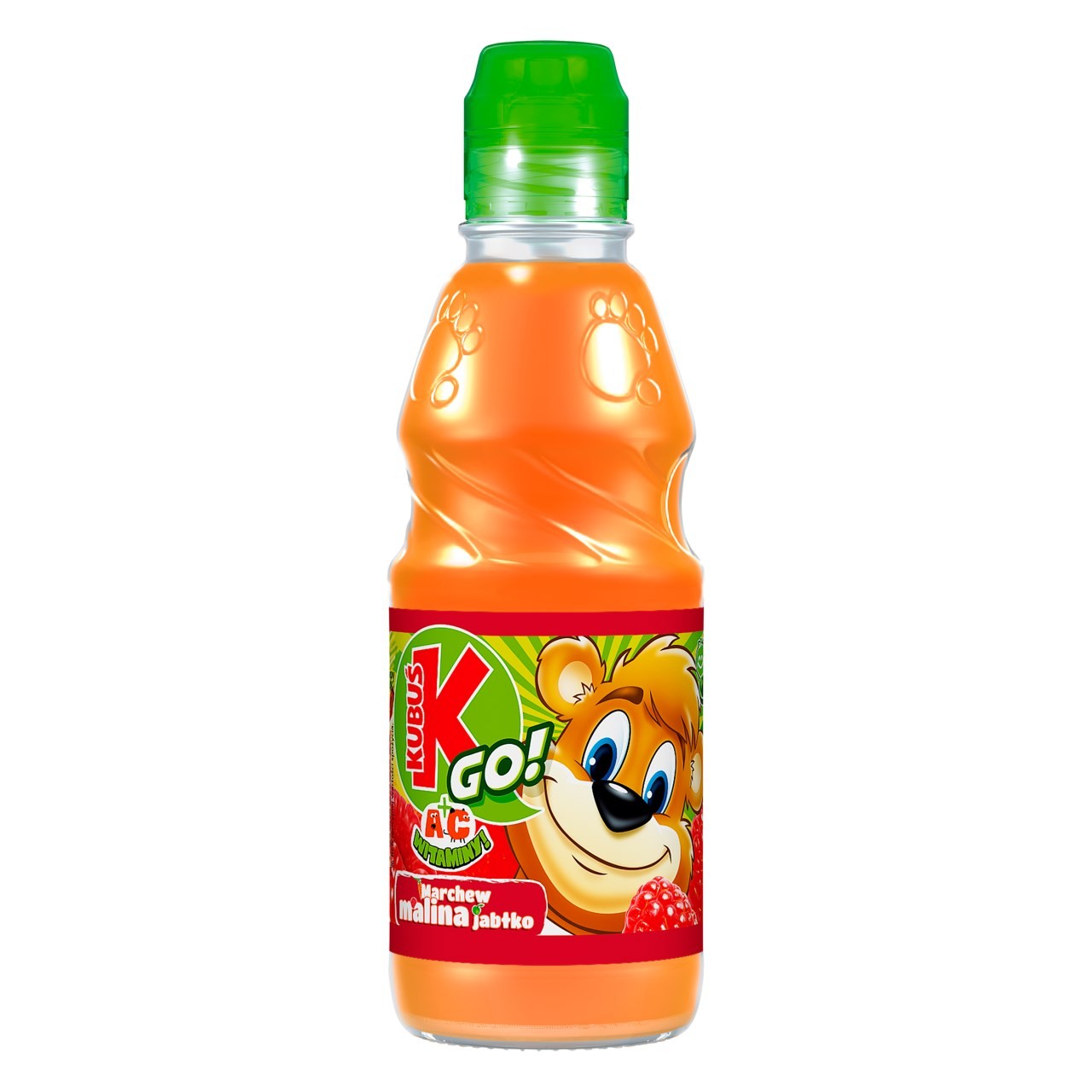 Kubus GO wortel - appel - framboos 0,3l