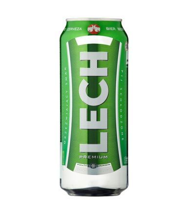 Lech premium blik 0,5l alc 5,0%