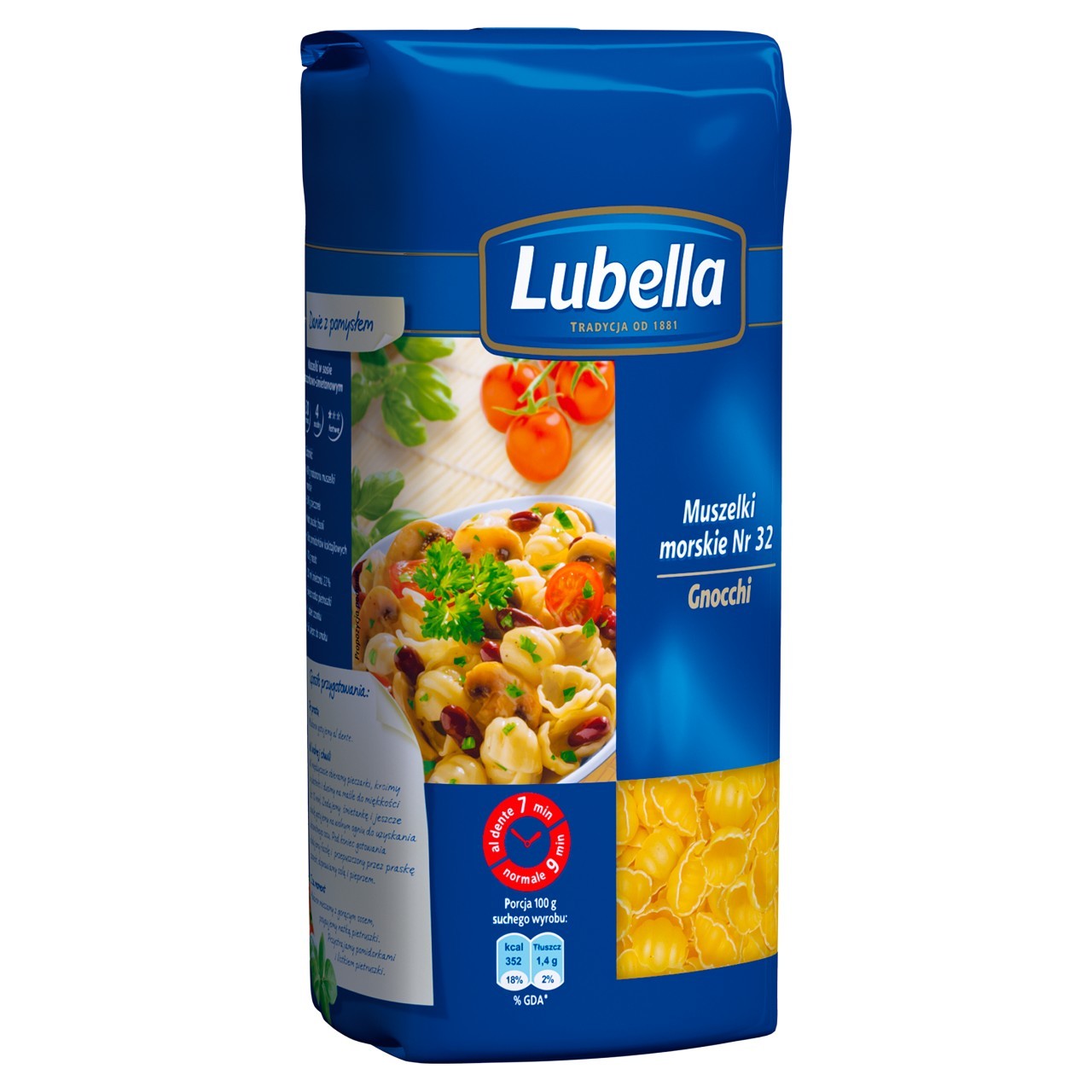 Lubella muszelki morskie 400g