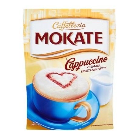 Mokate cappucino slagroom smaak 110g