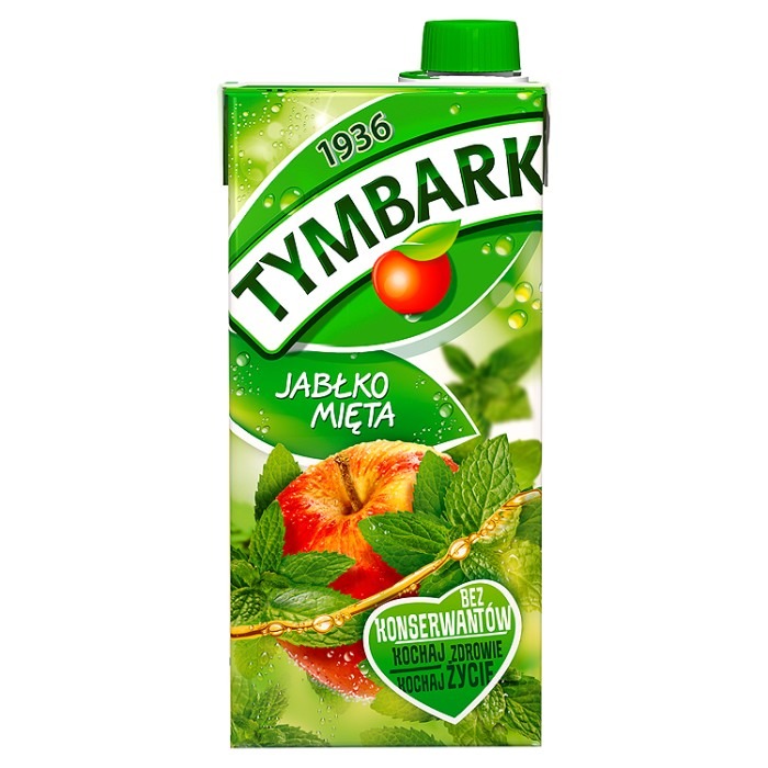 Tymbark Napoj jablko-mieta 1l