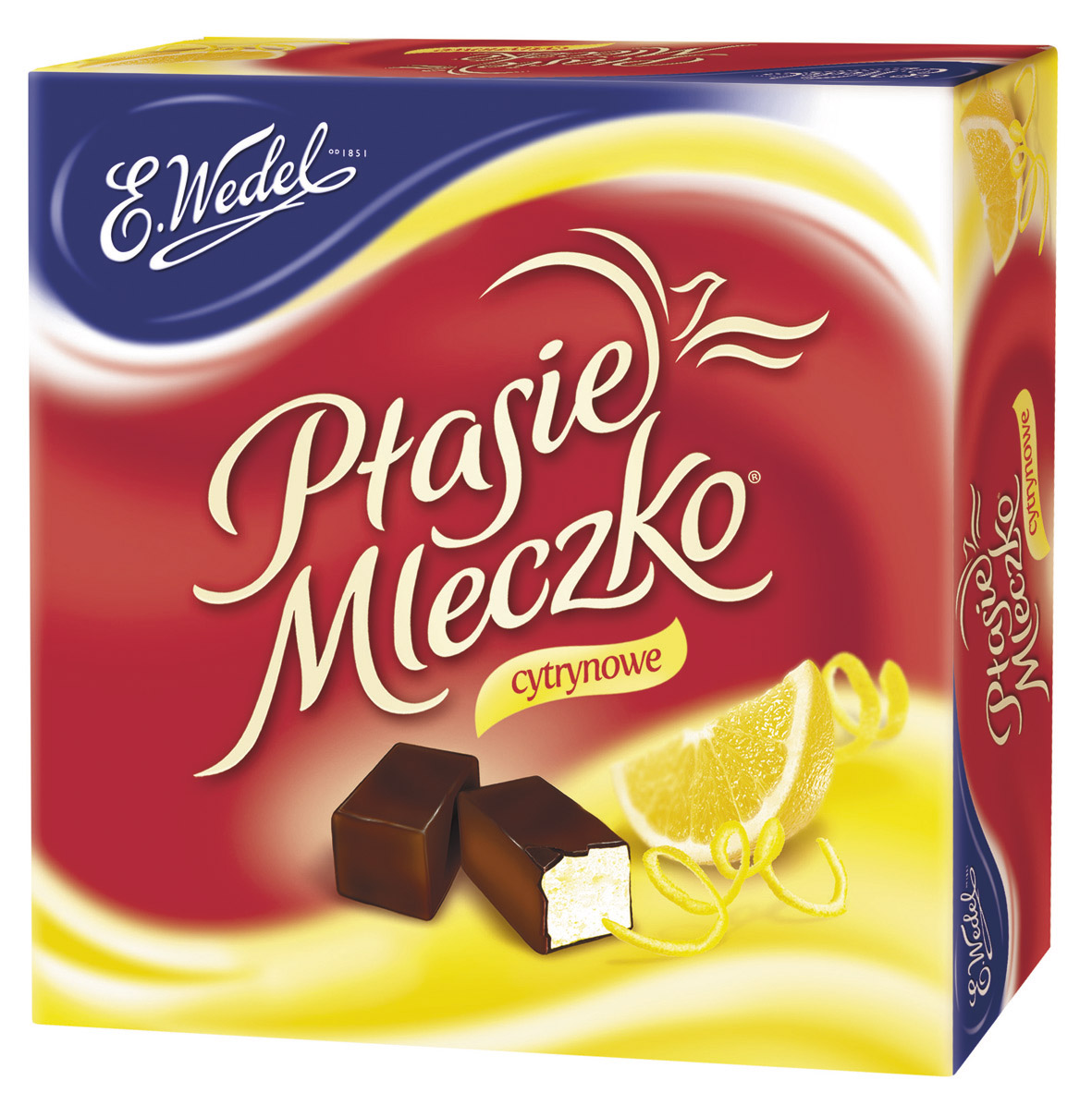 Wedel ptasie mleczko cytryna 380g