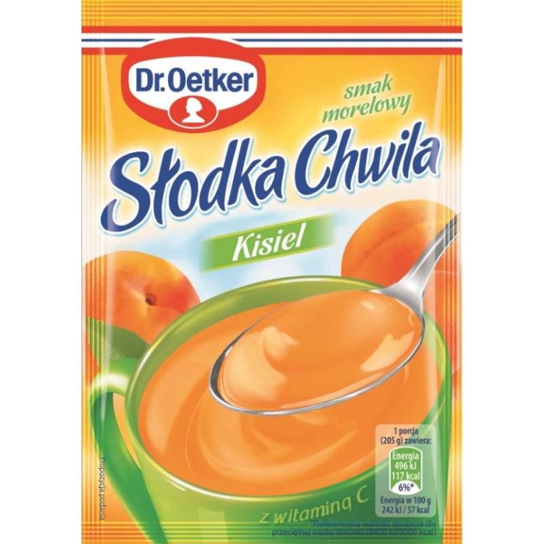 Dr oetker slodka chwila kisiel morelowy 30g