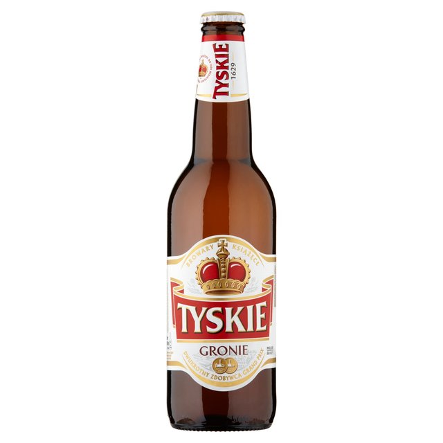 Tyskie Gronie butelka 0,5l alc 5,5%