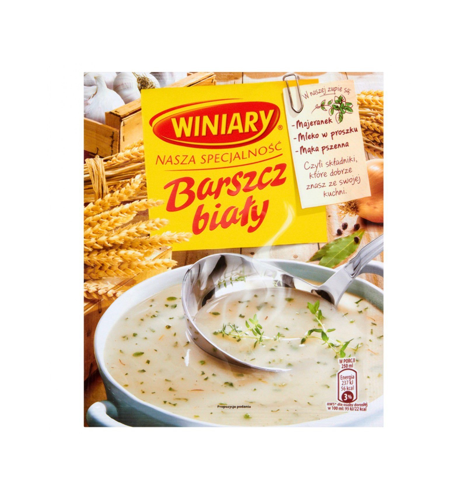 Winiary instant barszcz bialy 66g