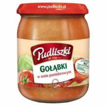 Pudliszki golabki w sosie pomidorowym 600g