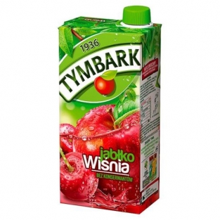 Tymbark Napoj wisnia-jablko 1l