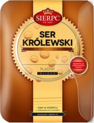 Sierpc gesnade gerookte kaas 135g