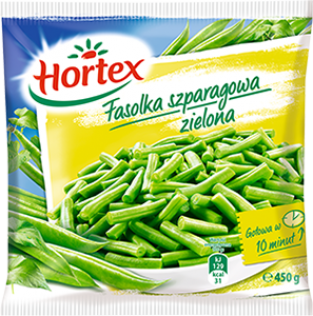 Hortex fasolka szparagowa zielona 450g