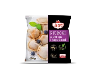 Jawo pierogi z serem i jagodami 450g