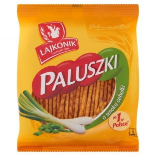 Lajkonik paluszki o smaku cebulki 150g