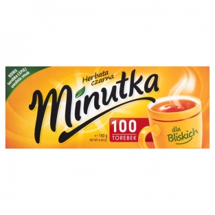 Minutka zwarte thee 140g