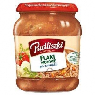 Pudliszki flaki wolowe po zamojsku 500g