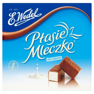 Wedel ptasie mleczko smietanka 380g