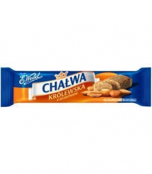 Wedel chalwa krolewska z orzechami 50g