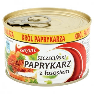Graal paprykarz szczecinski z lososiem 300g