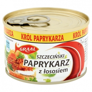 Graal paprykarz szczecinski z lososiem 165g