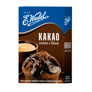 Wedel donkere cacao 80g
